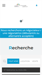 Mobile Screenshot of cpi-immobilier-porto-vecchio.com